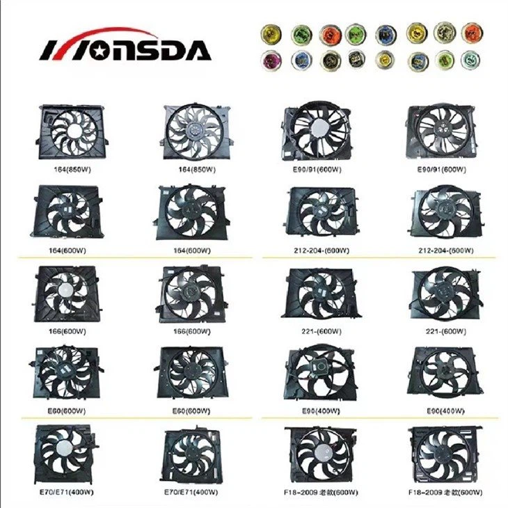 Mercedes radiator fan