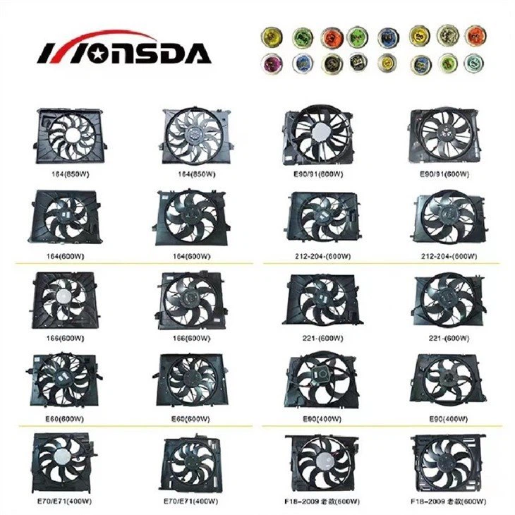 W205 electric radiator fan